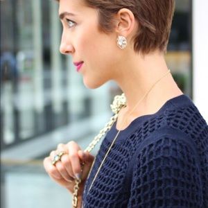 Open-weave Sweater Shell